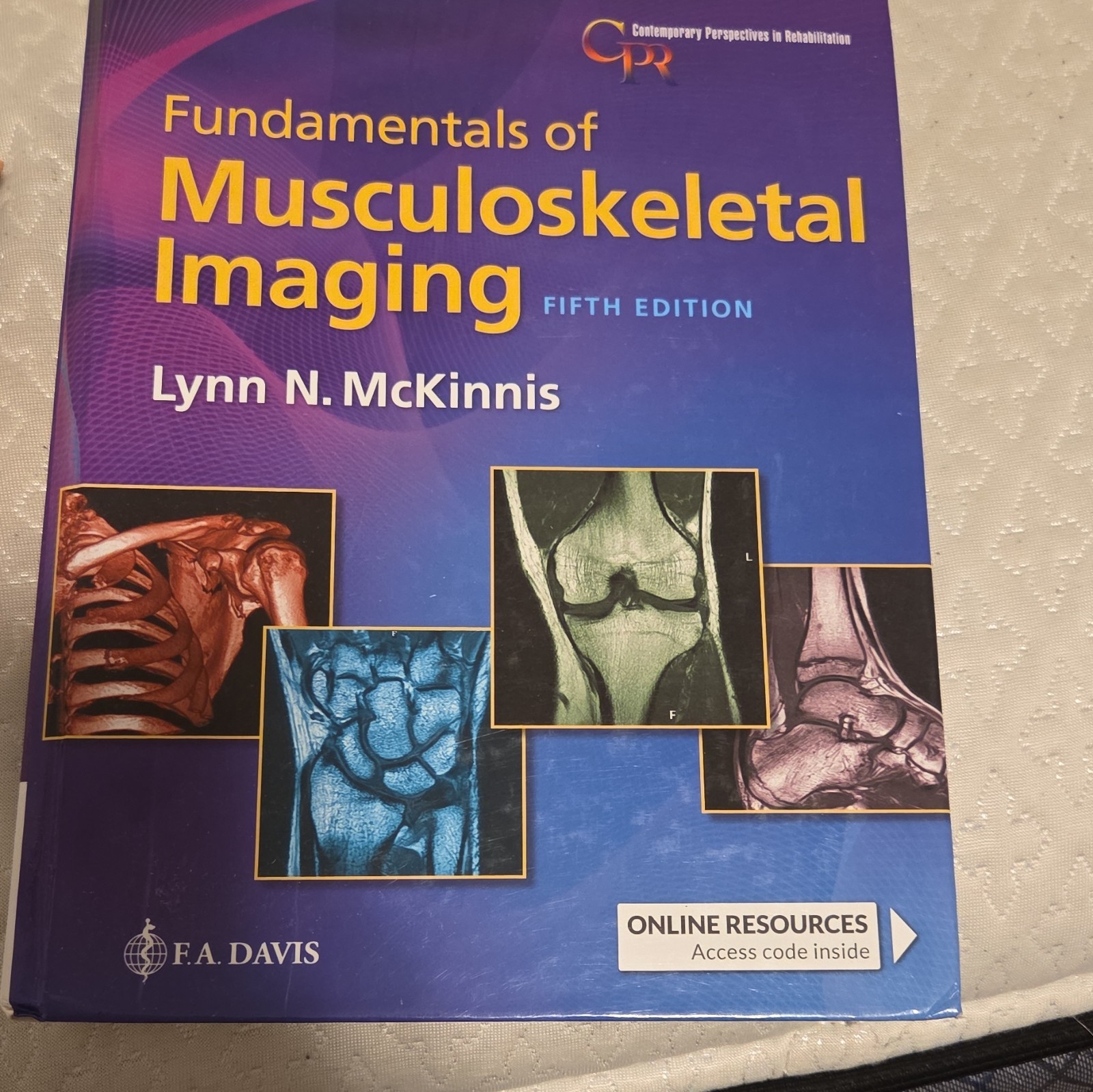Fundamentals of Musculoskeletal Imaging 5th Ed Lynn McKinnis F.A. Davis HC