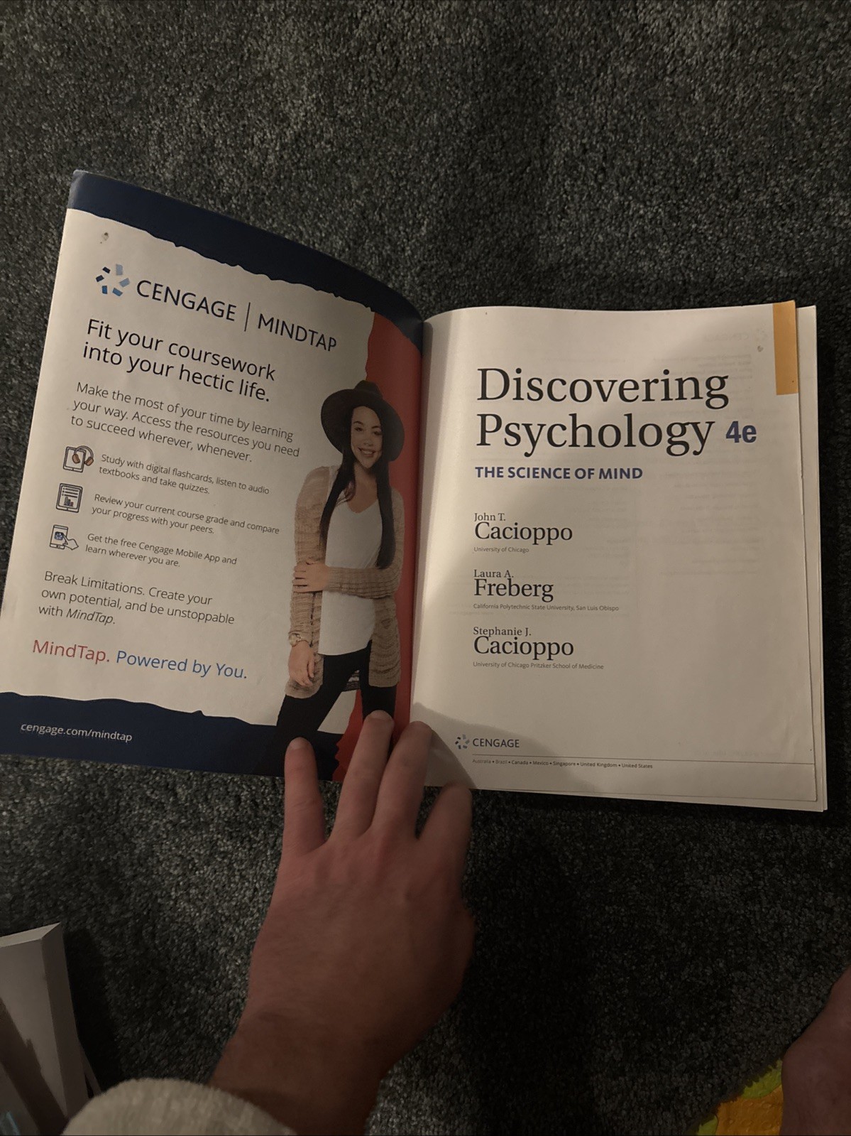 Discovering Psychology : The Science of Mind Paperback