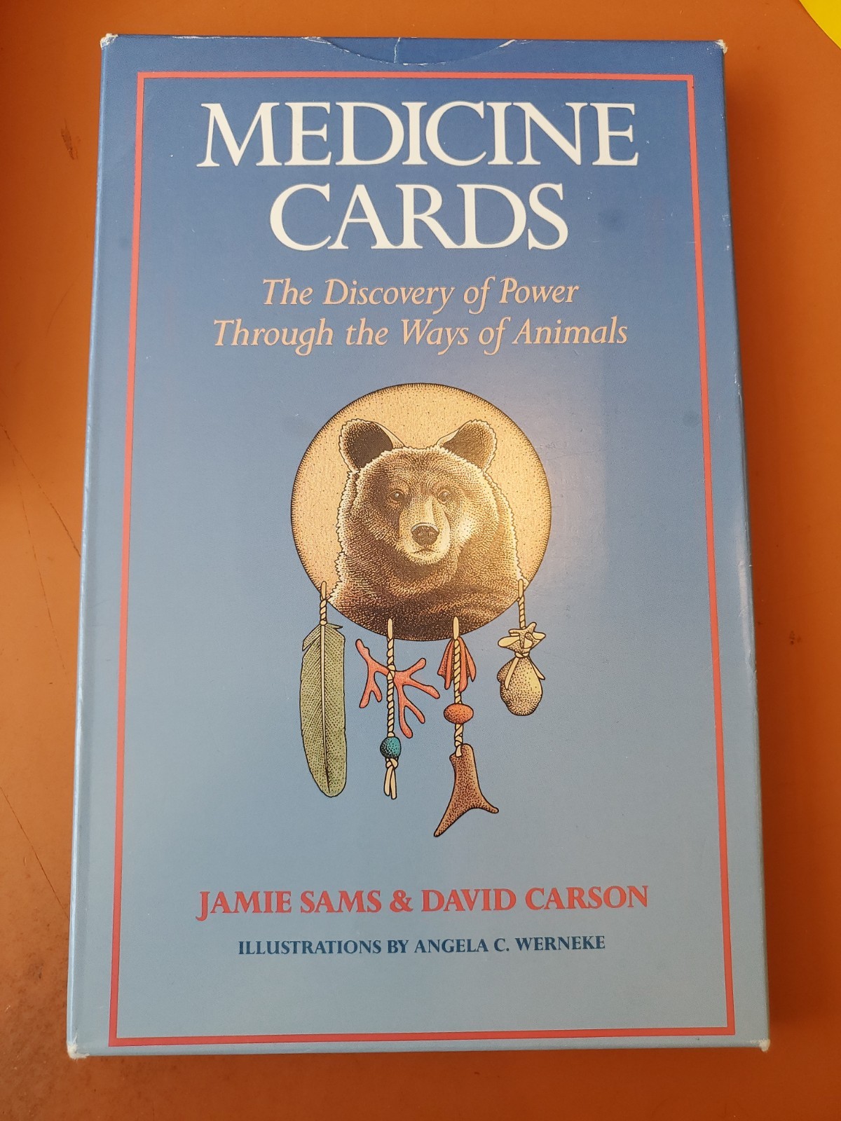 Medicine Cards Book & 54 Card Deck by David Carson and Jamie Sams – 1988