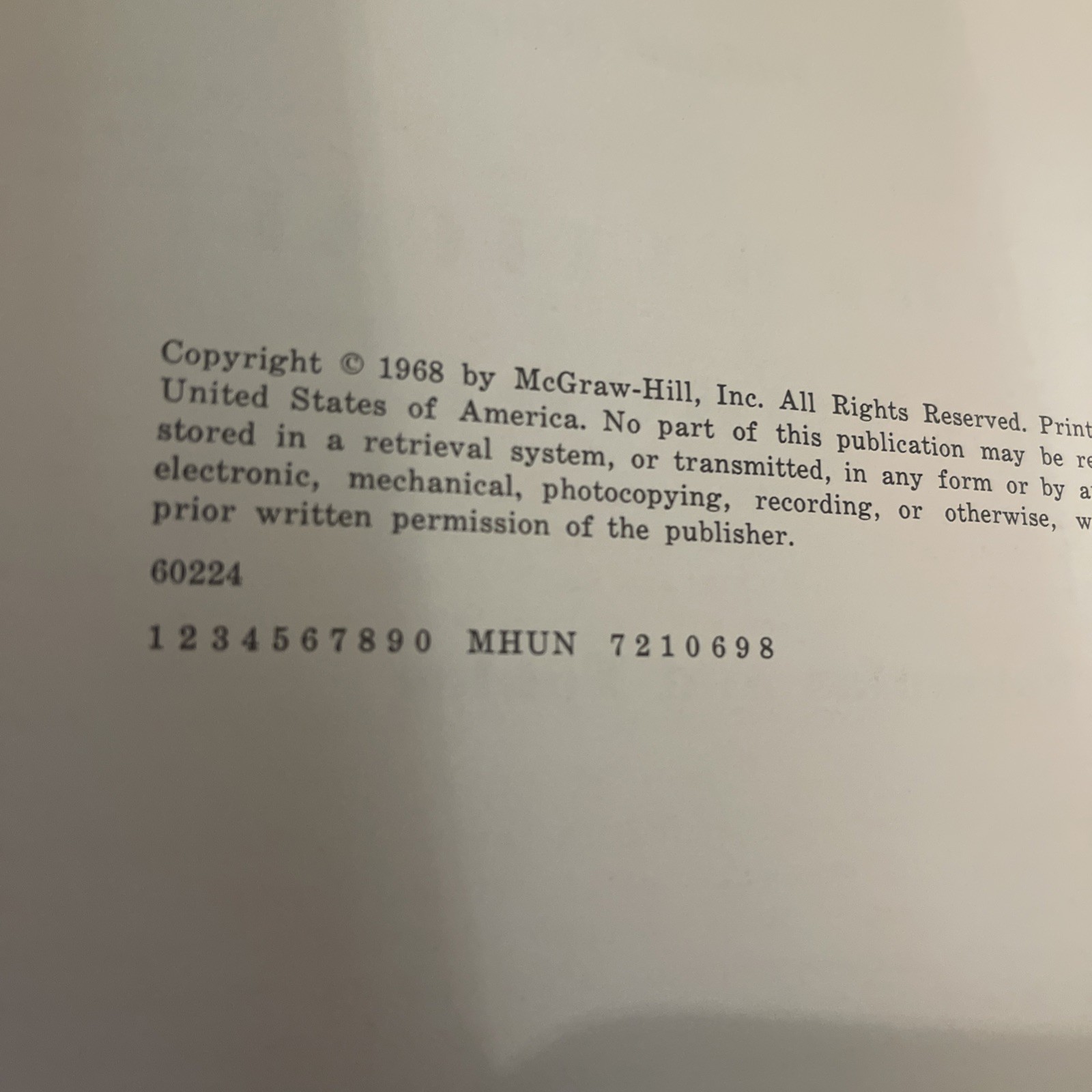 Vintage 1968 Mathematical Handbook 2400 Formulas and 60 Tables Murray R. Spiegel