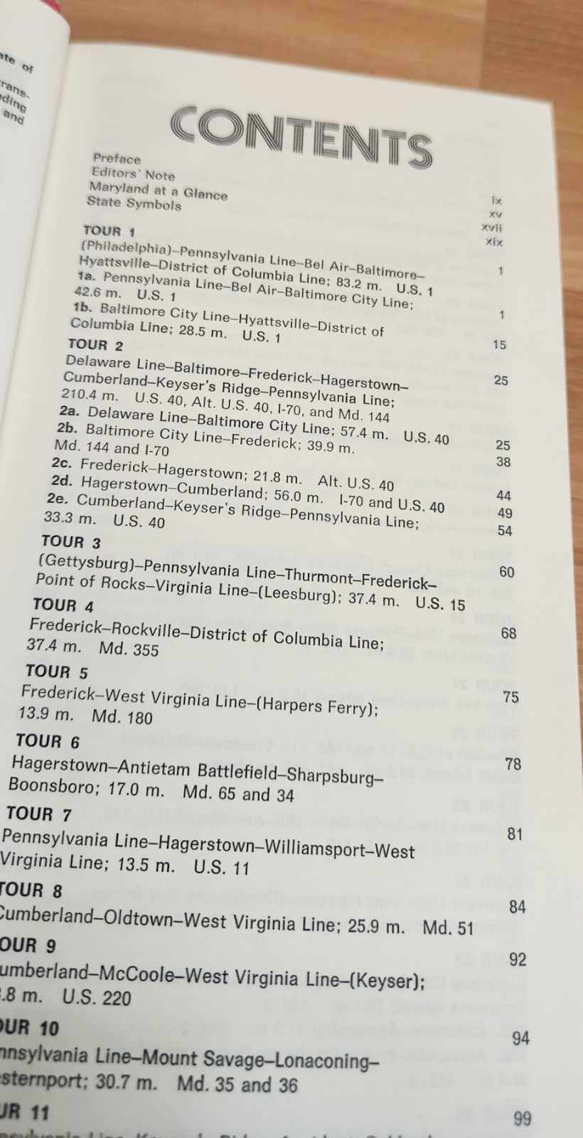 Maryland A New Guide to the Old Line State 1976 Hardcover Excellent Condition