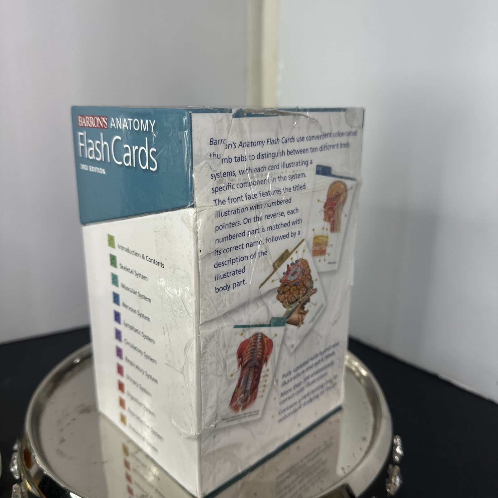 Barron’s Test Prep Ser.: Anatomy Flash Cards by Ken Ashwell (2016,…