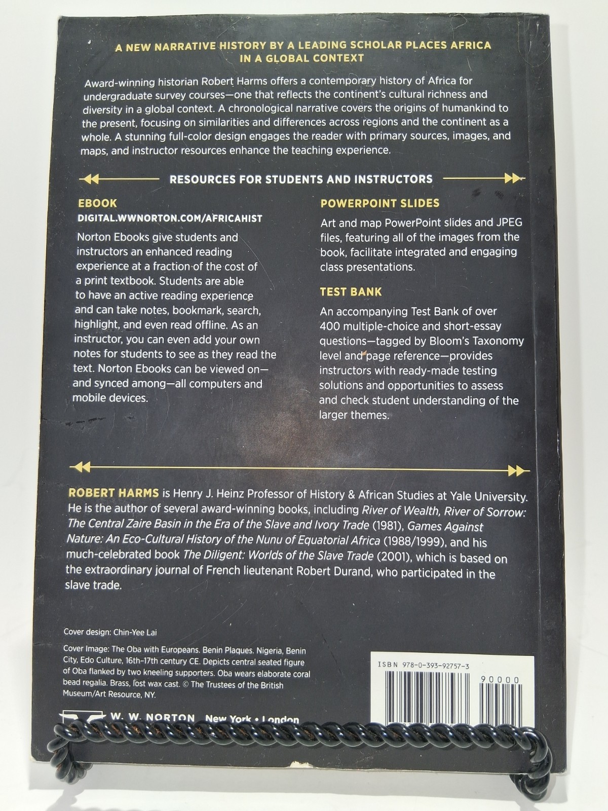 Africa in Global History with Sources – Paperback, by Harms Robert 1st Edition!