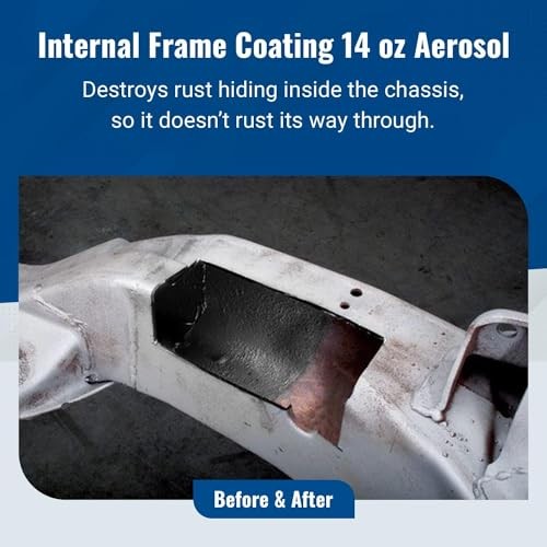 Eastwood Internal Frame Coating Plus Aerosol 16oz Matte Black Rust Prevention