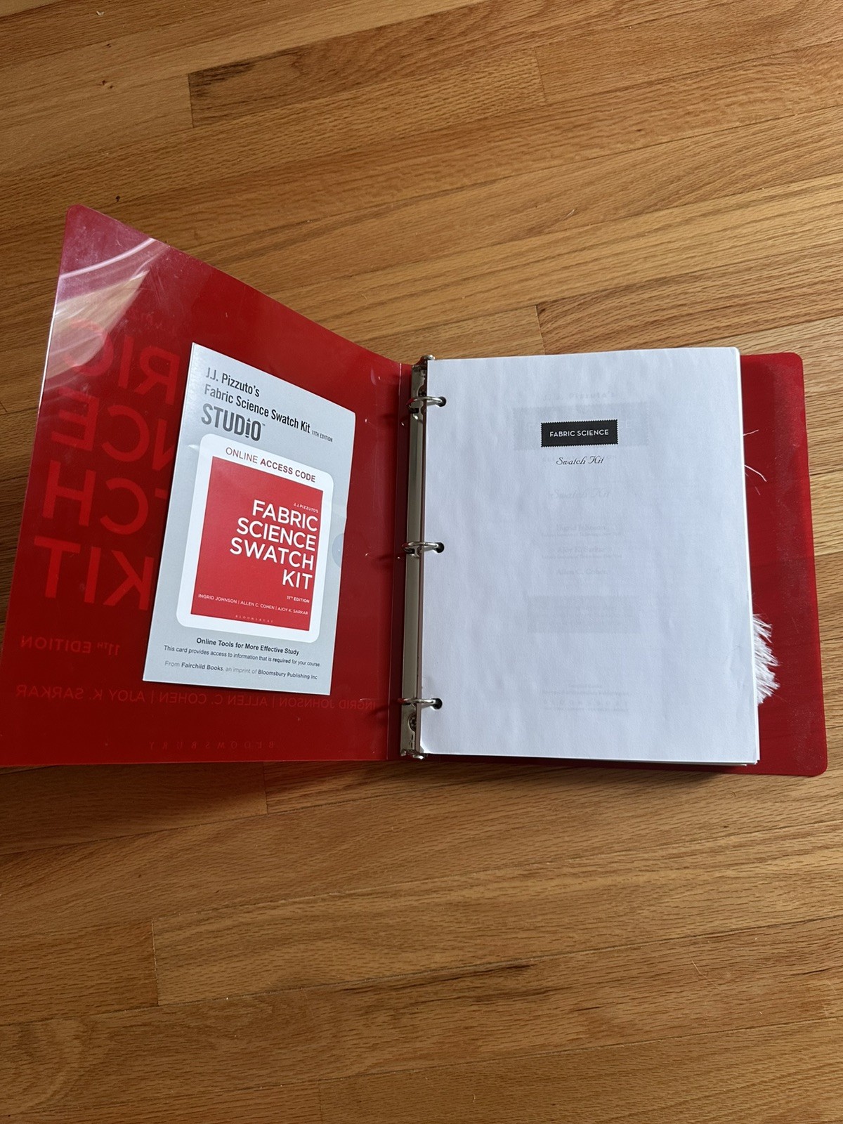 FABRIC SCIENCE Swatch Kit 11th Edition Bloomsbury JJ Pizzuto