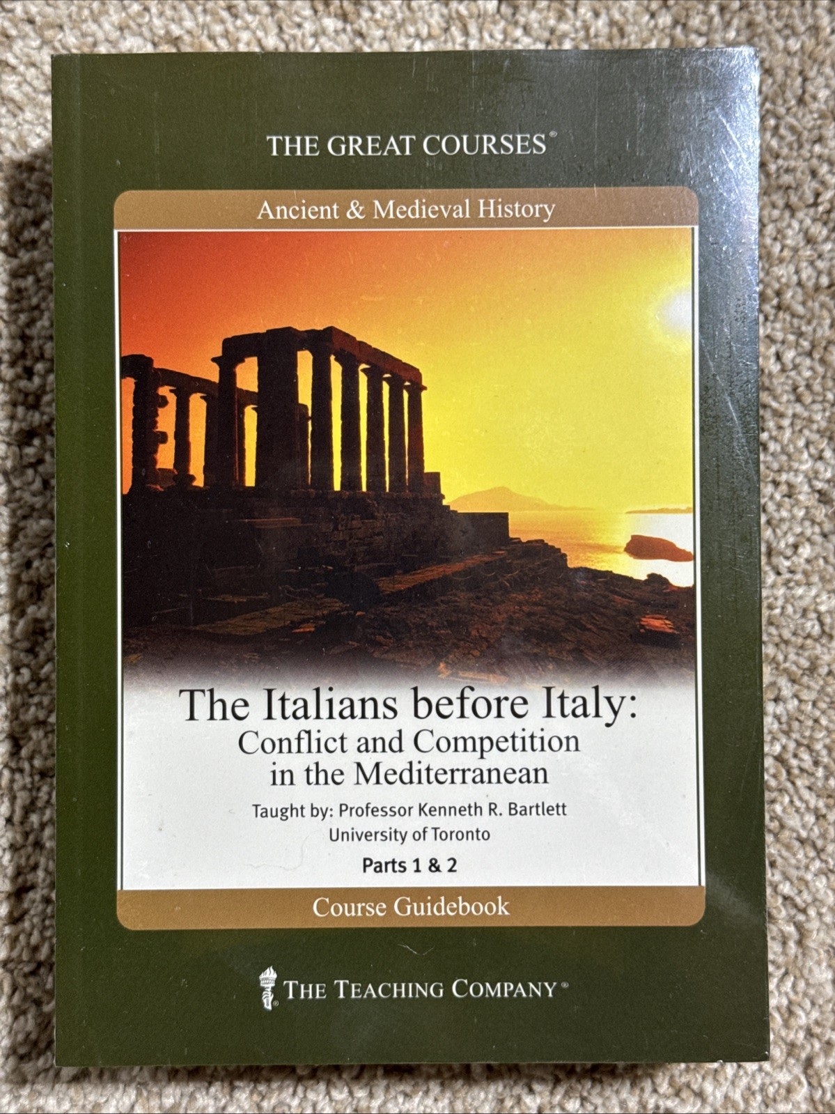The Great Courses Italians Before Italy Conflict Competition in Mediterranean