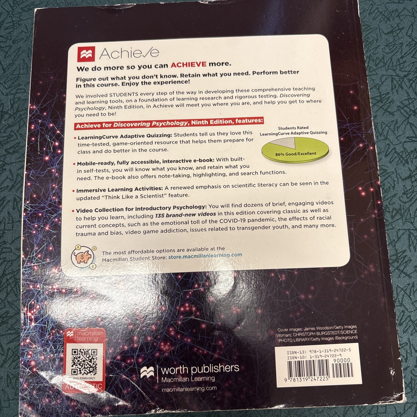 Discovering Psychology-9th Edition- Nolan Hockbenbury