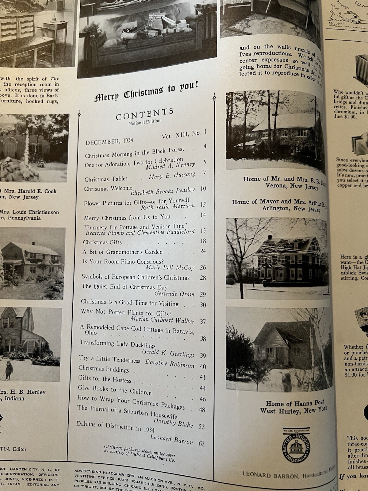 December 1934 The American Home – Full Issue / 66 Pages