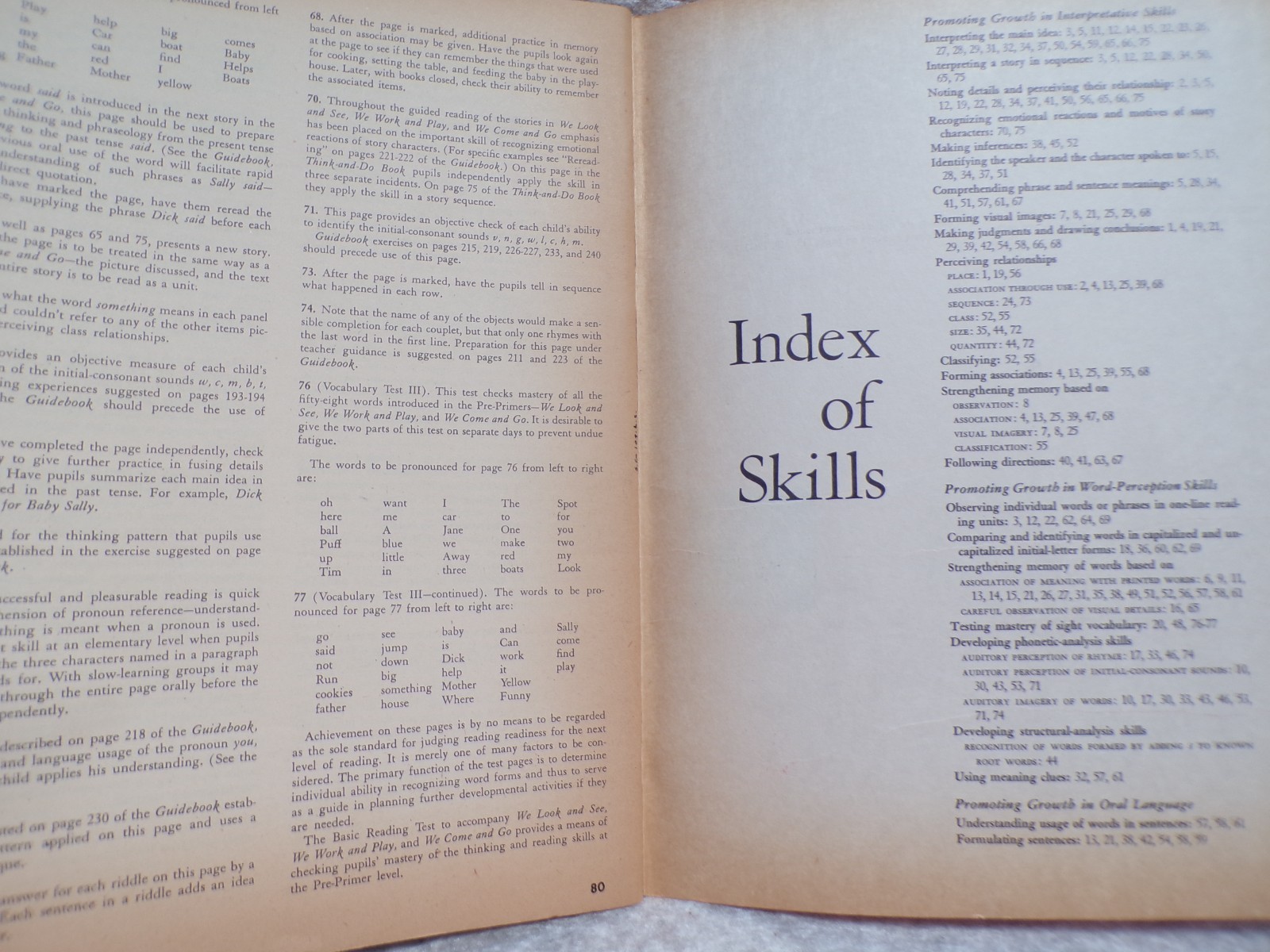 1951 THINK AND DO BOOK BASIC READERS LANGUAGE CURRICULUM 2 SCHOOL TEXT BOOKS
