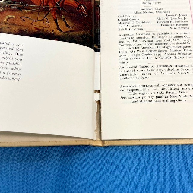 American Heritage, Hardcover Books, Apprx 100 pages each, 1962 & 67’s “YOU PICK”