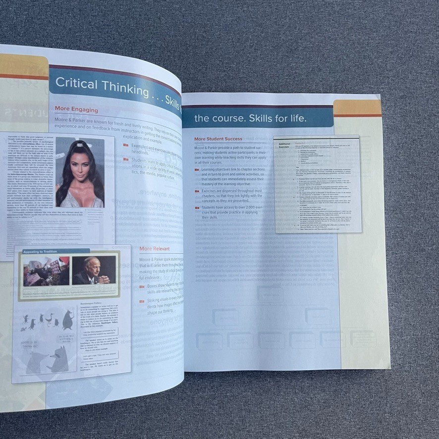 CRITICAL THINKING 13e by Moore International edition softcover