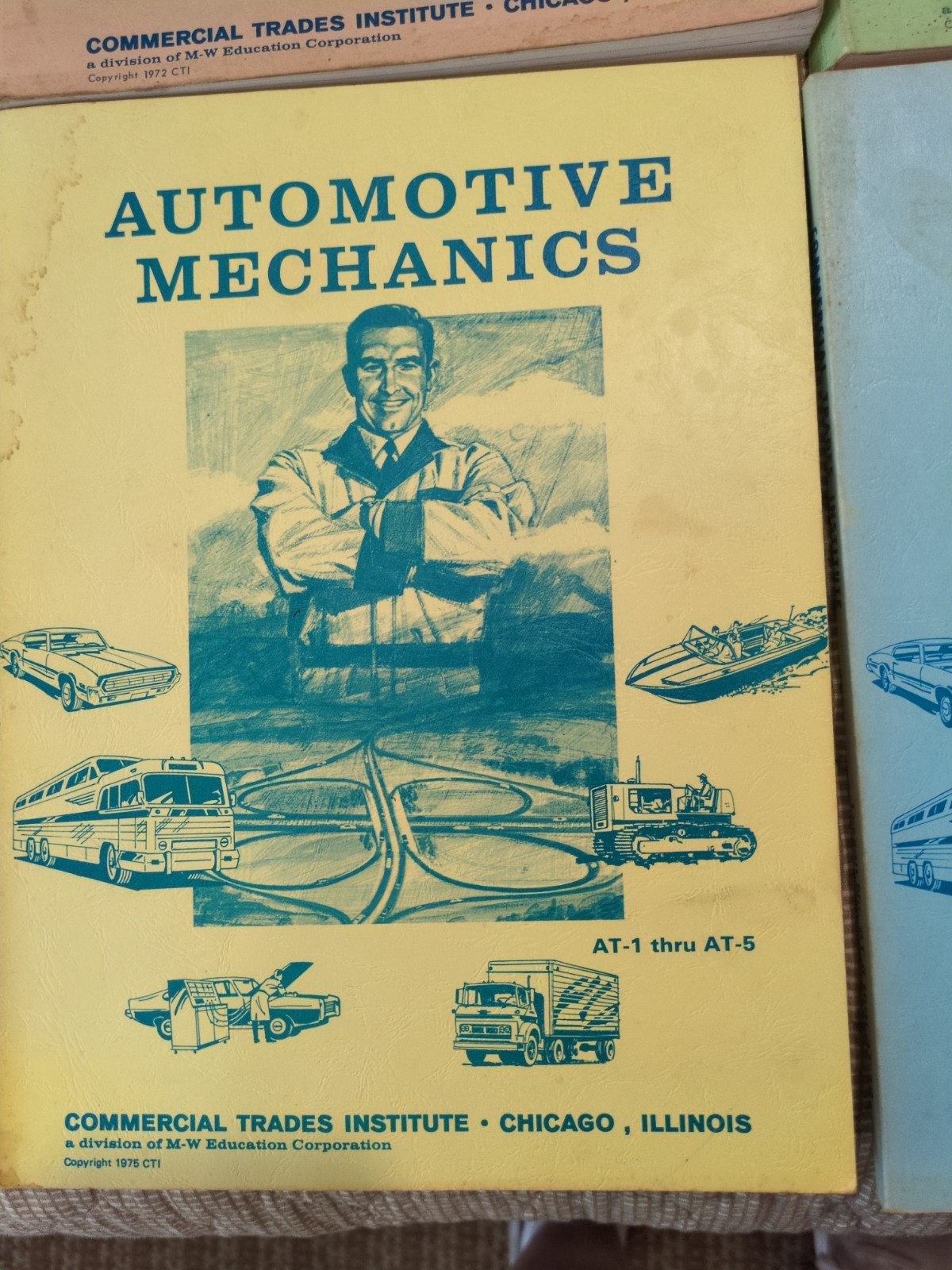 Automotive Mechanics (Lot of Six) AM37-AM40 AM46-AM50 Vintage