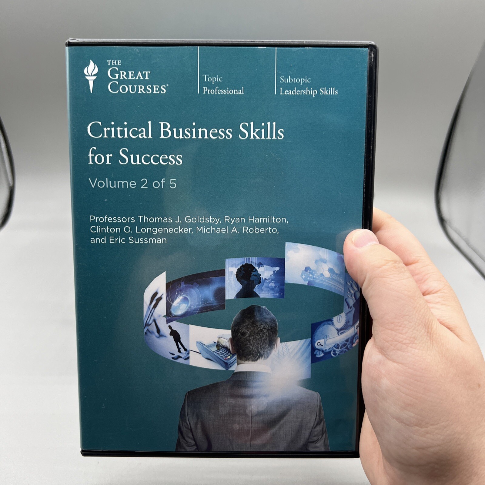 Great Courses Critical Business Skills, Guidebook, 3 Lecture Books, 4 DVD’s