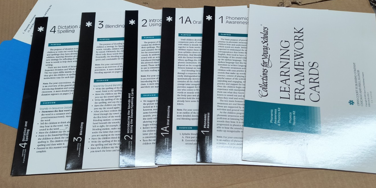 SRA Open Court Reading Collections For Young Scholars Phonics Review Kit ELA