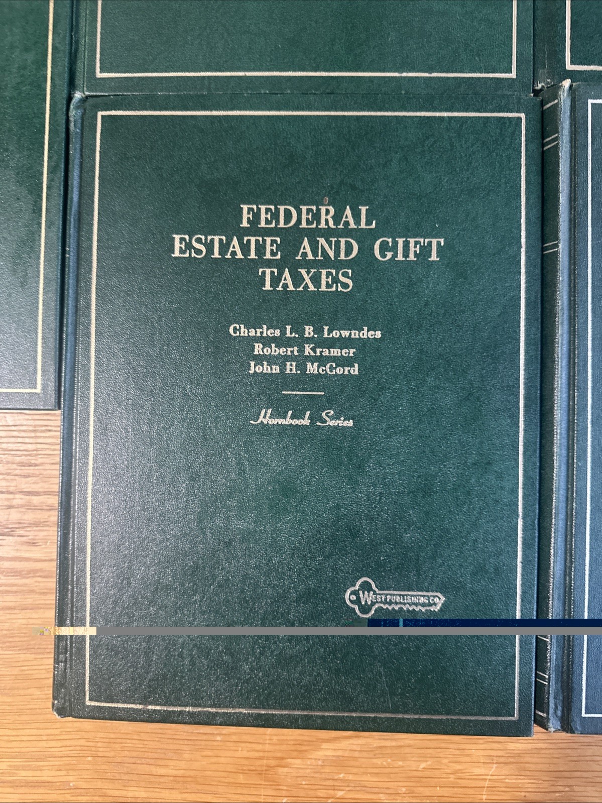 Lot Of 4 West Publishing Co. Books 1970, 1971, 1972, 1973, 1974. Torts, Taxes…