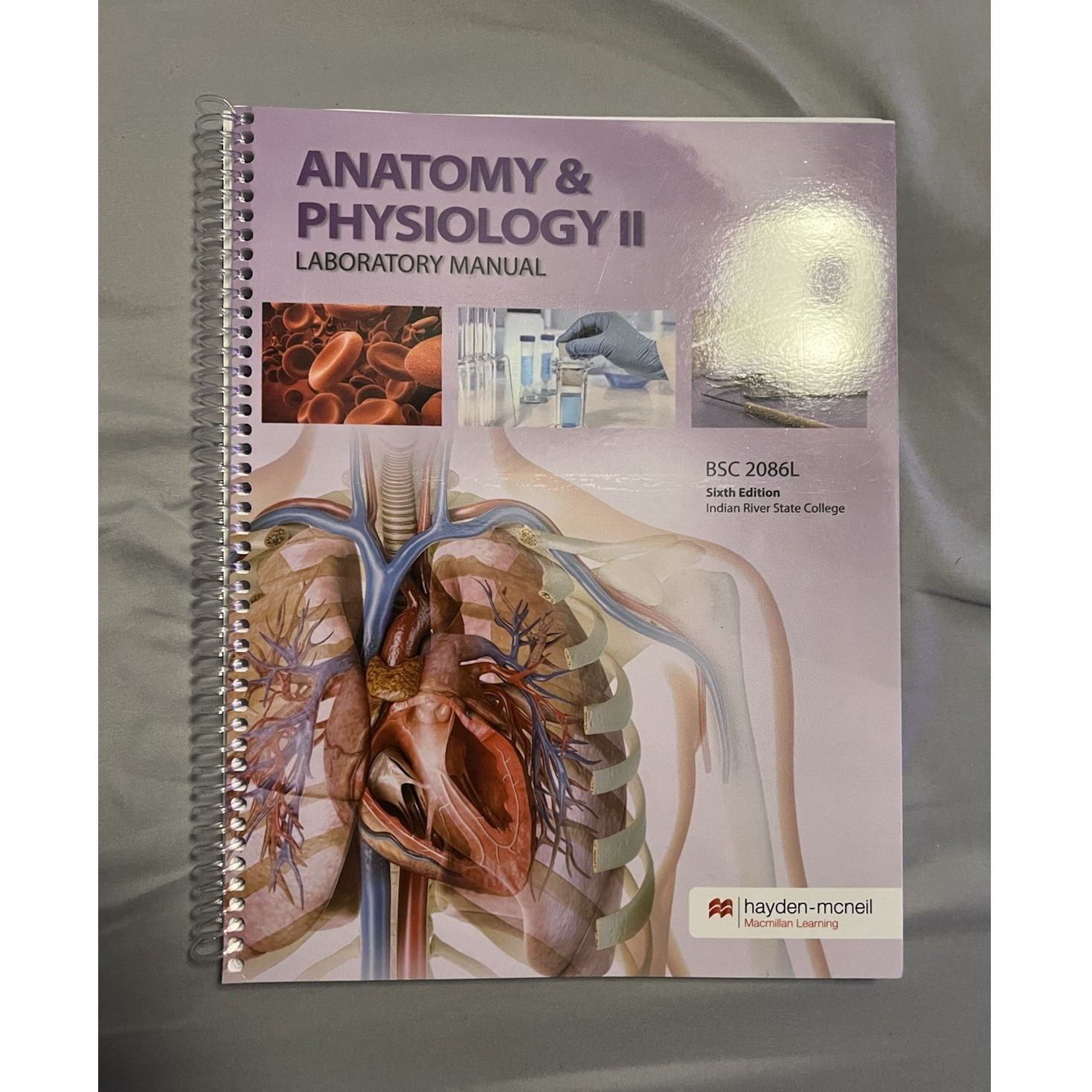 Hayden-McNeil Anatomy & Physiology II Laboratory Manual 6th Ed Spiral Bound