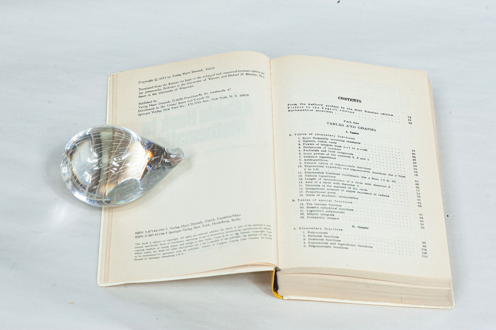 A Guide Book to Mathematics ~ Bronshtein ~ Semendyayev ~ 1973