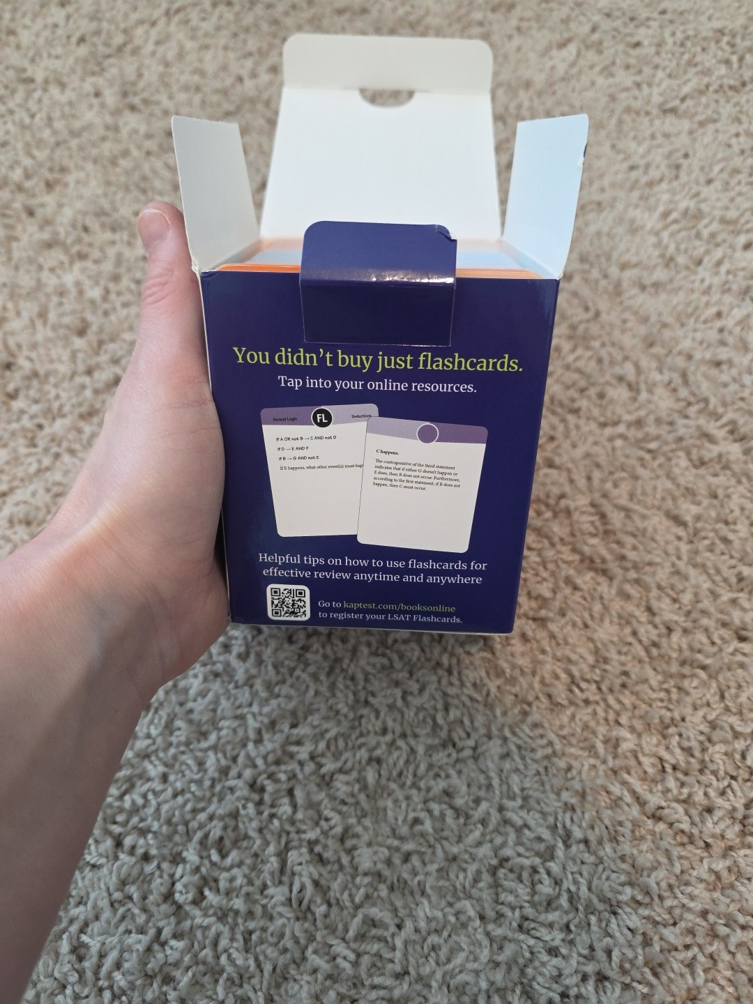 Kaplan Test Prep Ser.: LSAT Prep Flashcards : Updated Cards and Strategies…