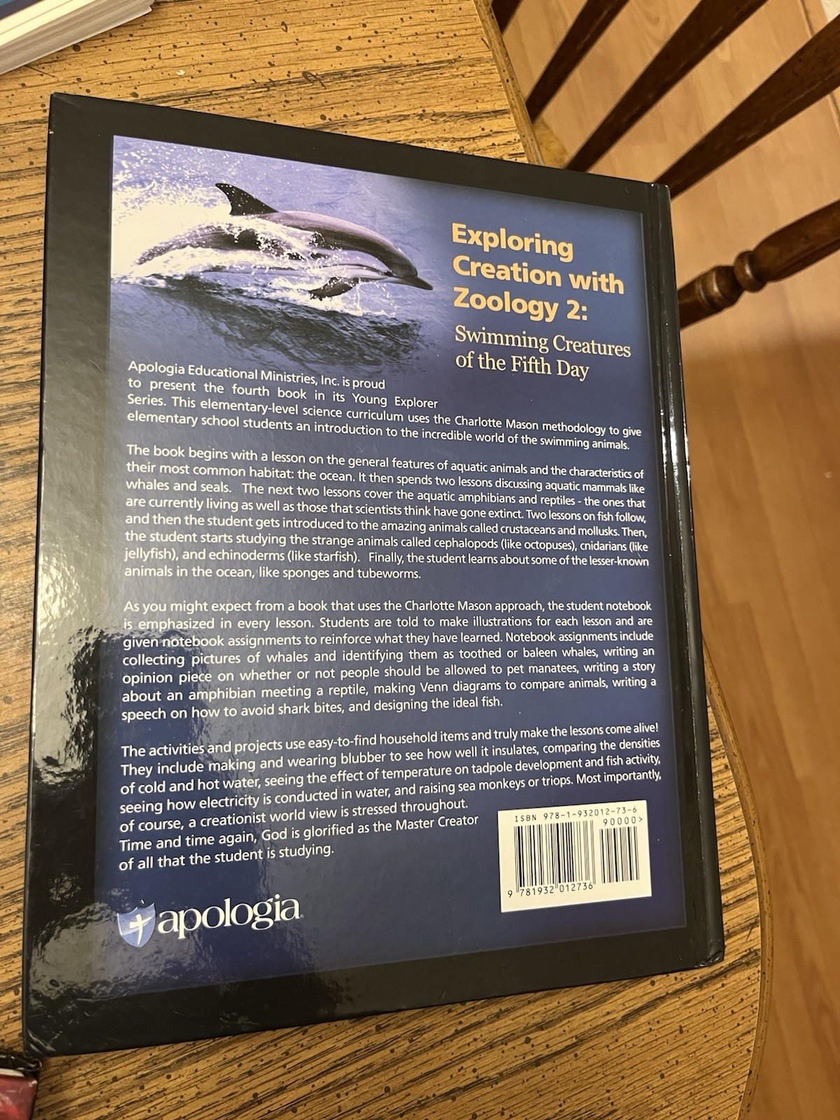 Apologia Young Explorer Series Zoology 2: Swimming Creatures of the Fifth Day