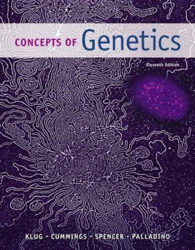 Concepts of Genetics (11th Edition) – Hardcover By Klug, William S. – GOOD