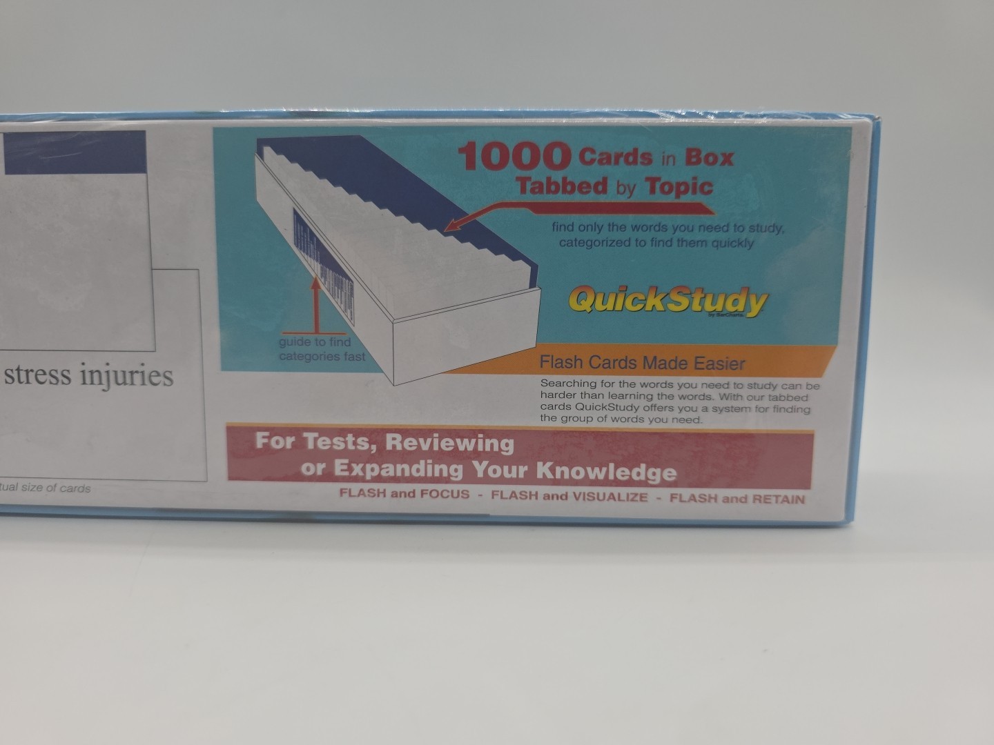 Medical Abbreviations Flash Cards – 1000 cards: a QuickStudy Reference Tool