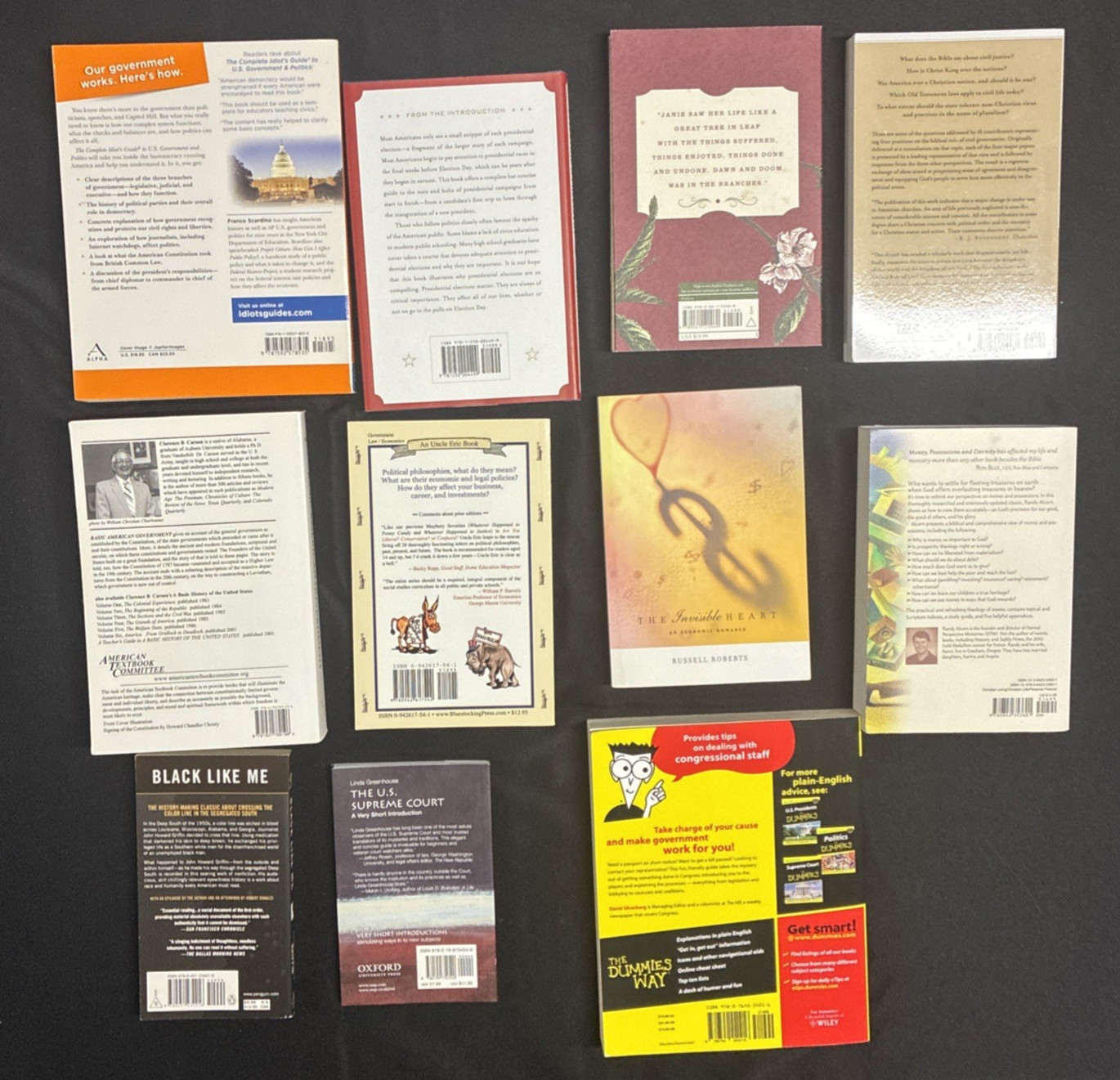Sonlight Level 400 American Government and Civics Set of 11 Books – US Politics