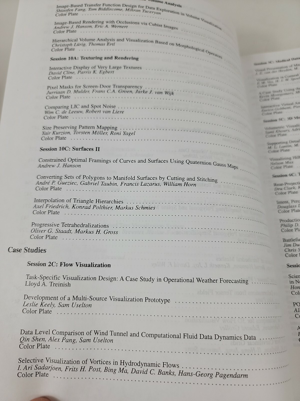 IEEE Visualization ’98: Proceedings