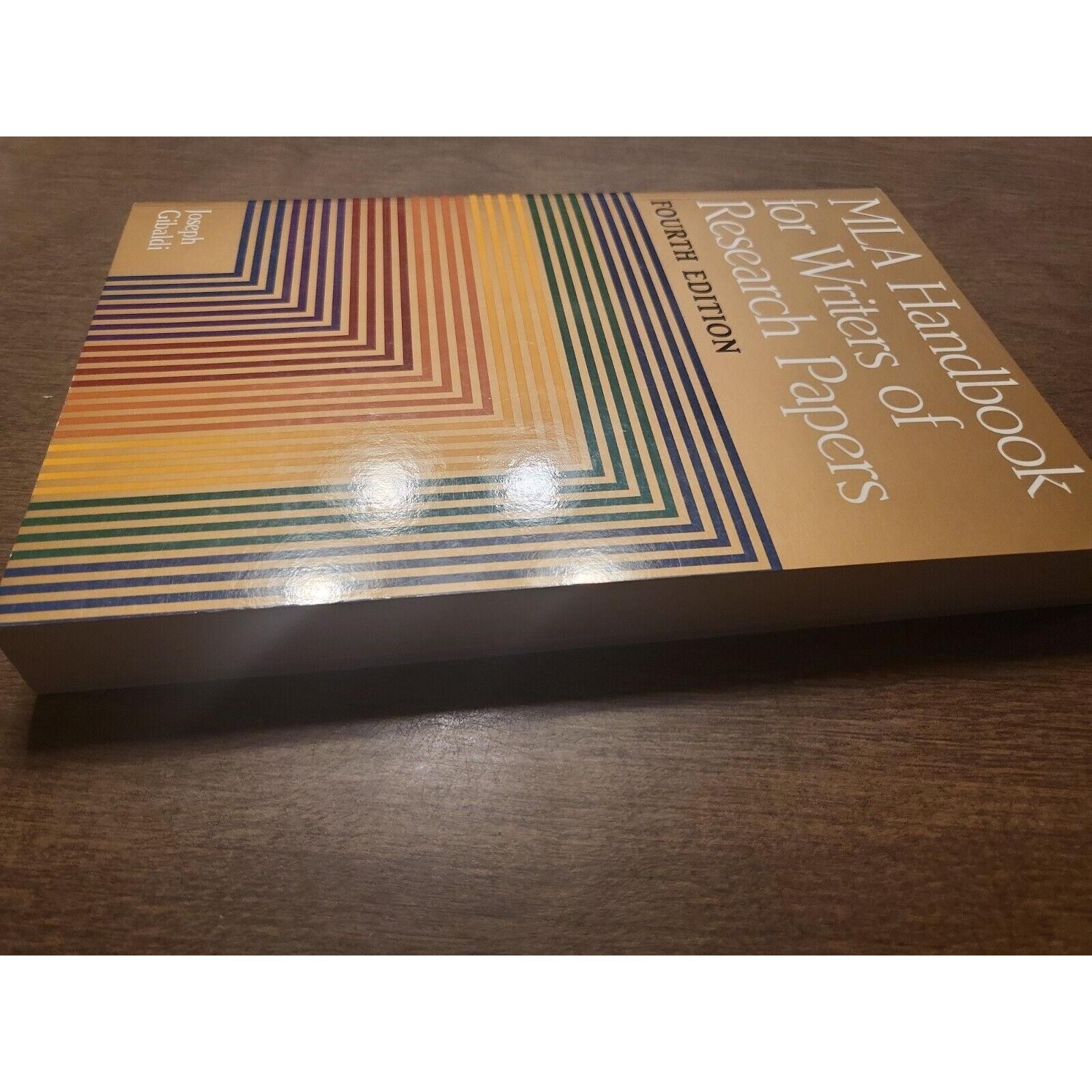 MLA Handbook For Writers Of Research Papers Book By Joseph Gibaldi