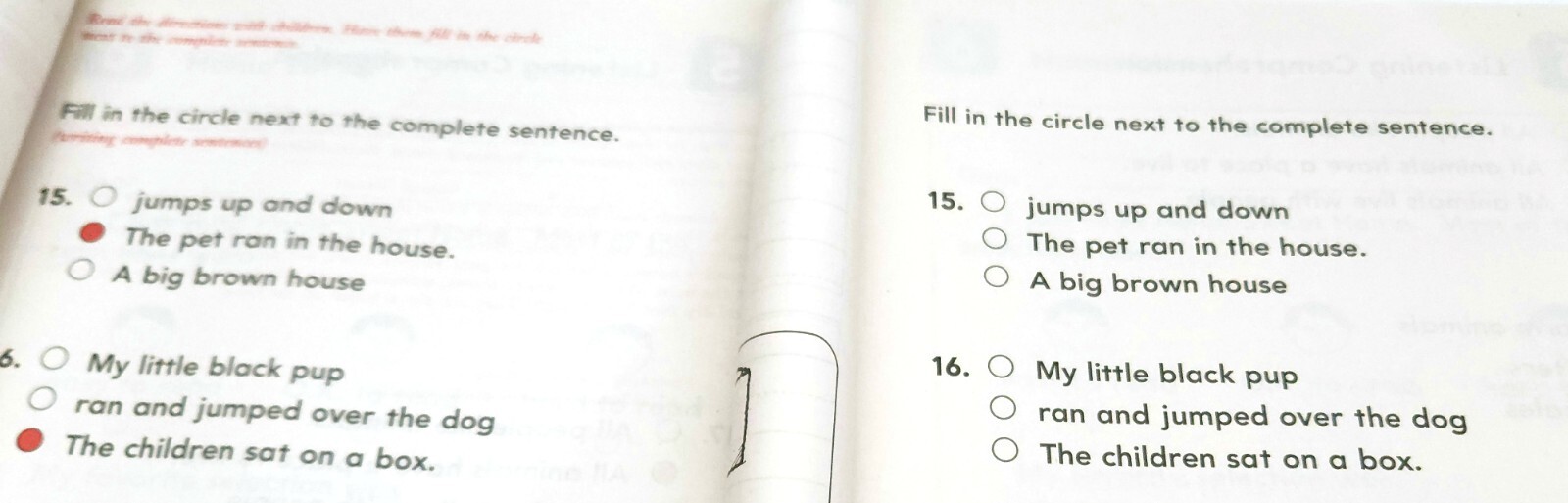Houghton 1st Grade Reading INTEGRATED THEME TESTS Teacher & Blackline 1.1-1.5