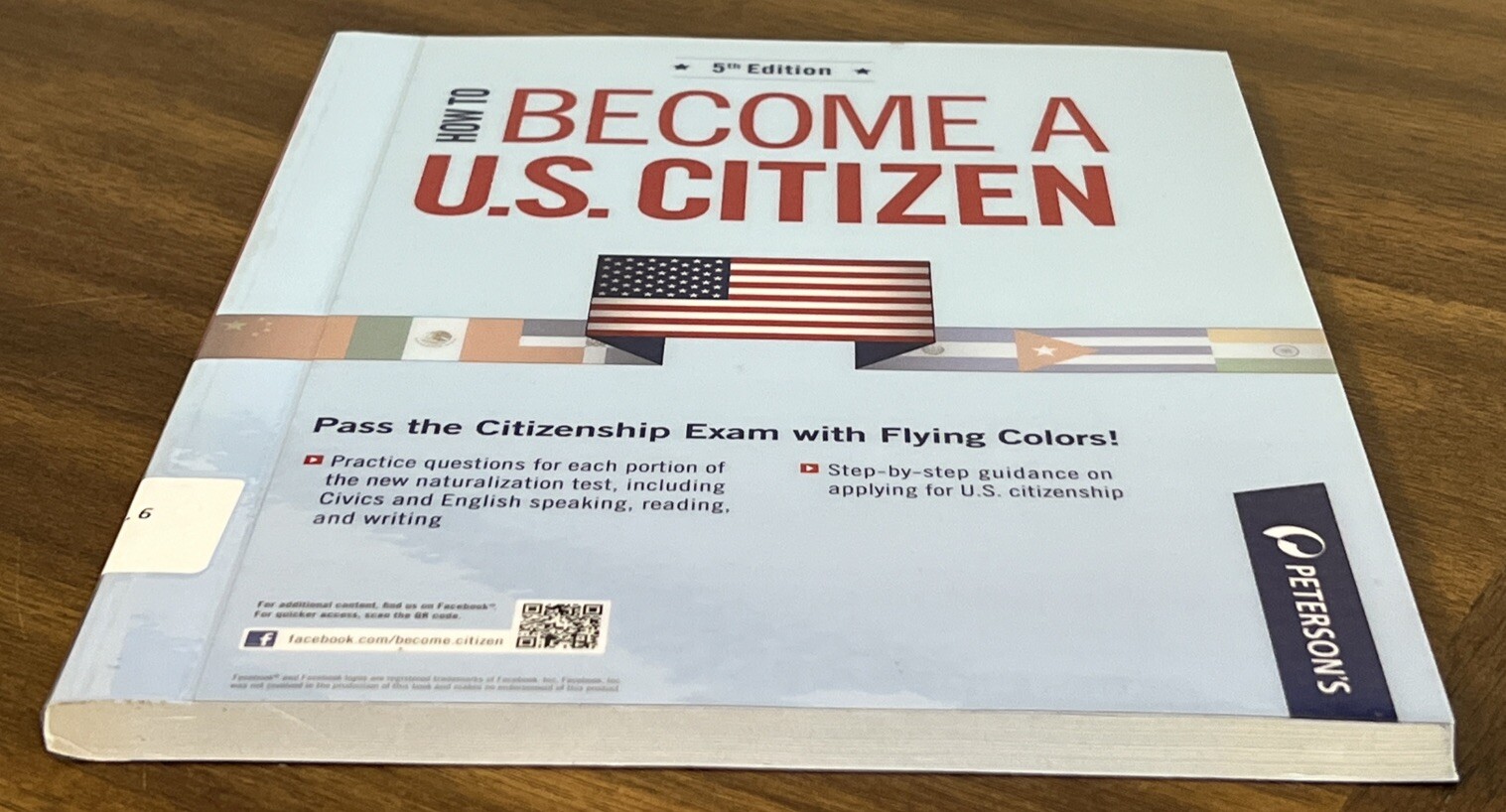 How to Become a U. S. Citizen Paperback Peterson’s 5th Edition