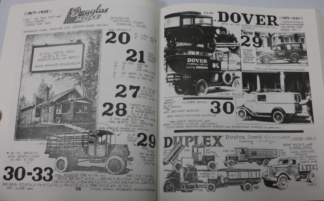 American Truck & Bus Spotter’s Guide 1920-1985 400 pages of Automotive History