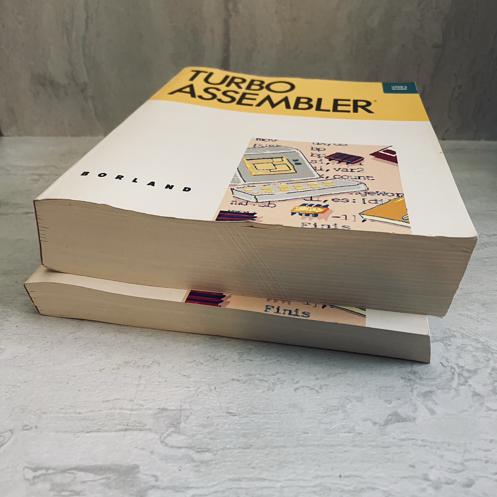 Turbo Assembler 1.0 Reference & User’s Guide Set – Borland 1988