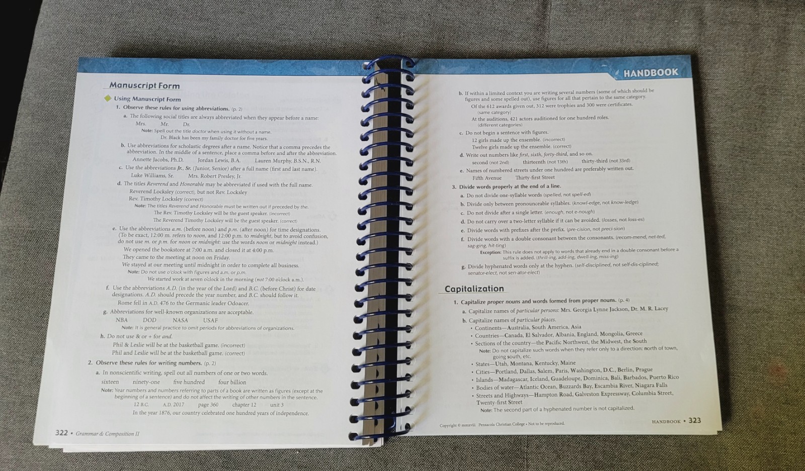 Abeka Grammar & Composition II/Spelling and Poetry Keys