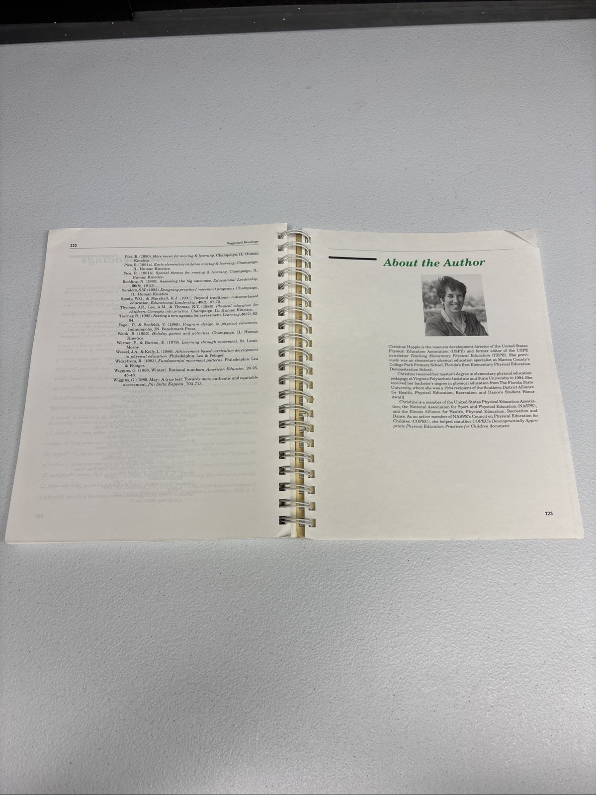 TEACHING FOR OUTCOMES IN ELEMENTARY PHYSICAL EDUCATION: A By Christine J. Hopple