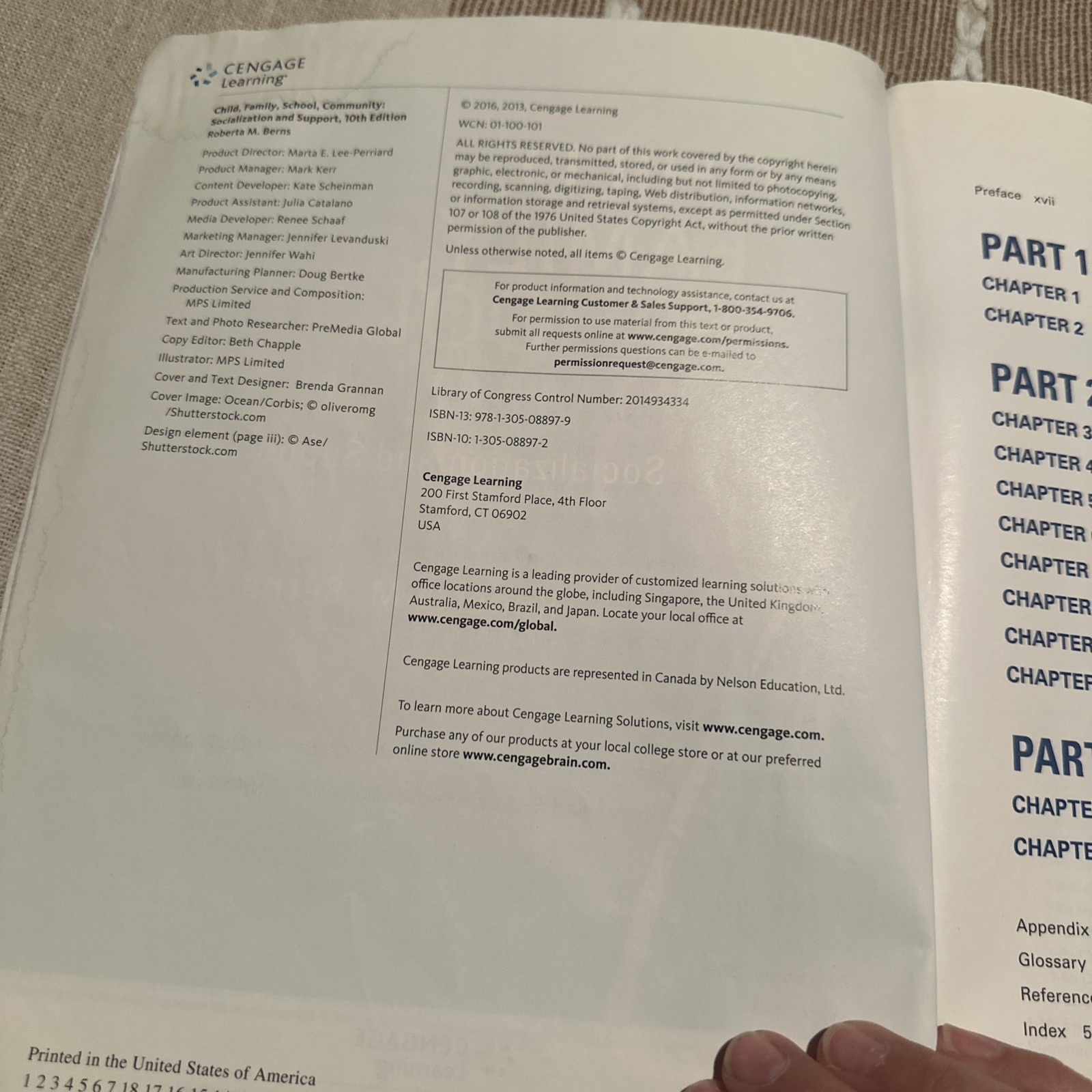 Child Family School Community 10th Ed Roberta M Berns Socialization Textbook
