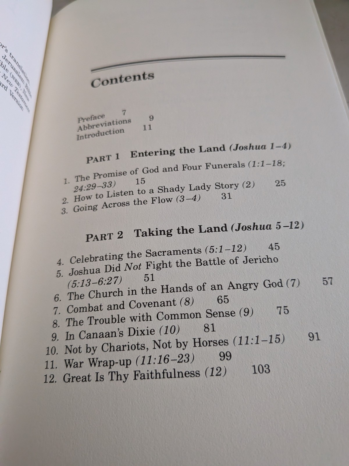 NO FALLING WORDS: EXPOSITIONS OF THE BOOK OF JOSHUA, D R Davis PB, Baker BH