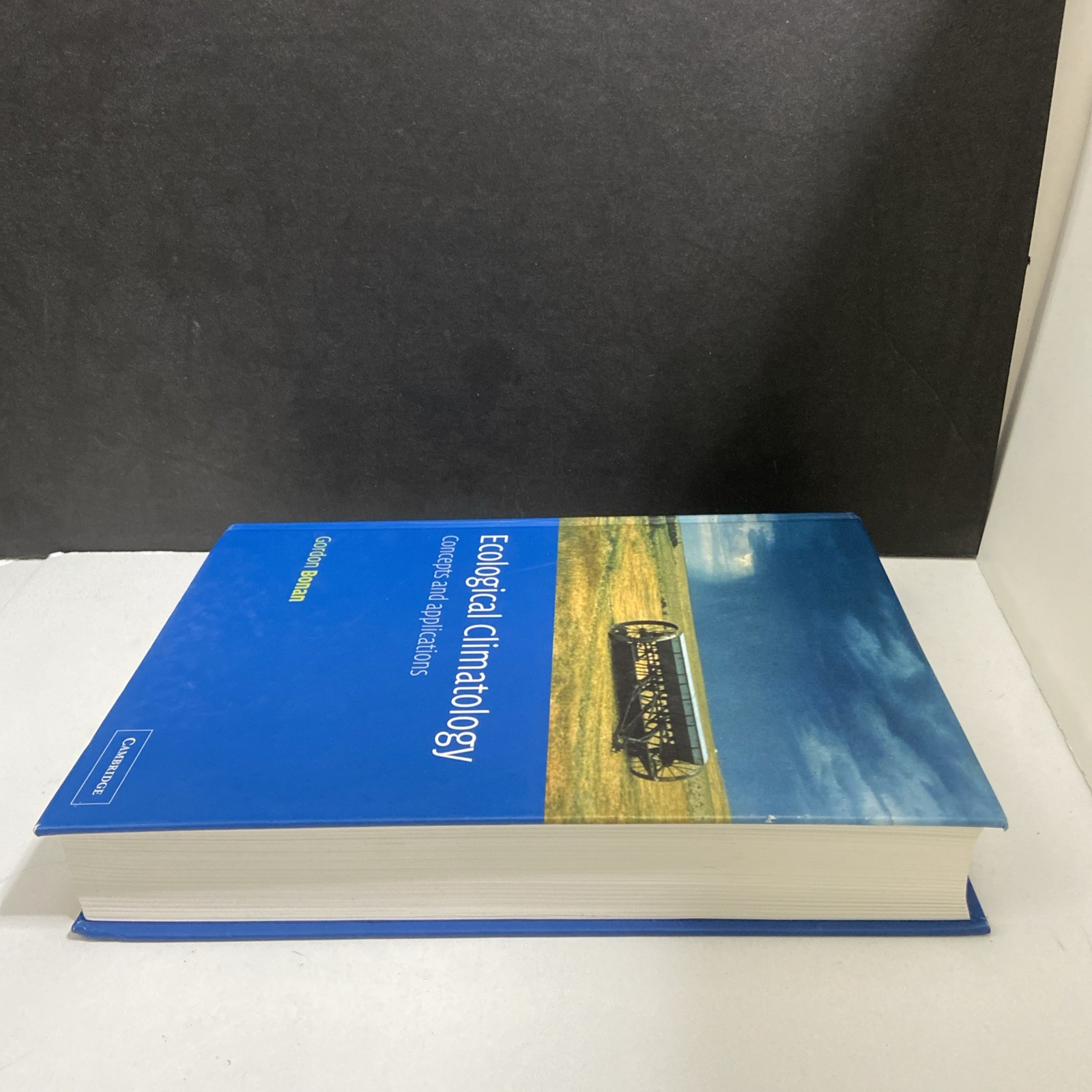 ECOLOGICAL CLIMATOLOGY: CONCEPTS AND APPLICATIONS By Gordon B. Bonan- 👍👍