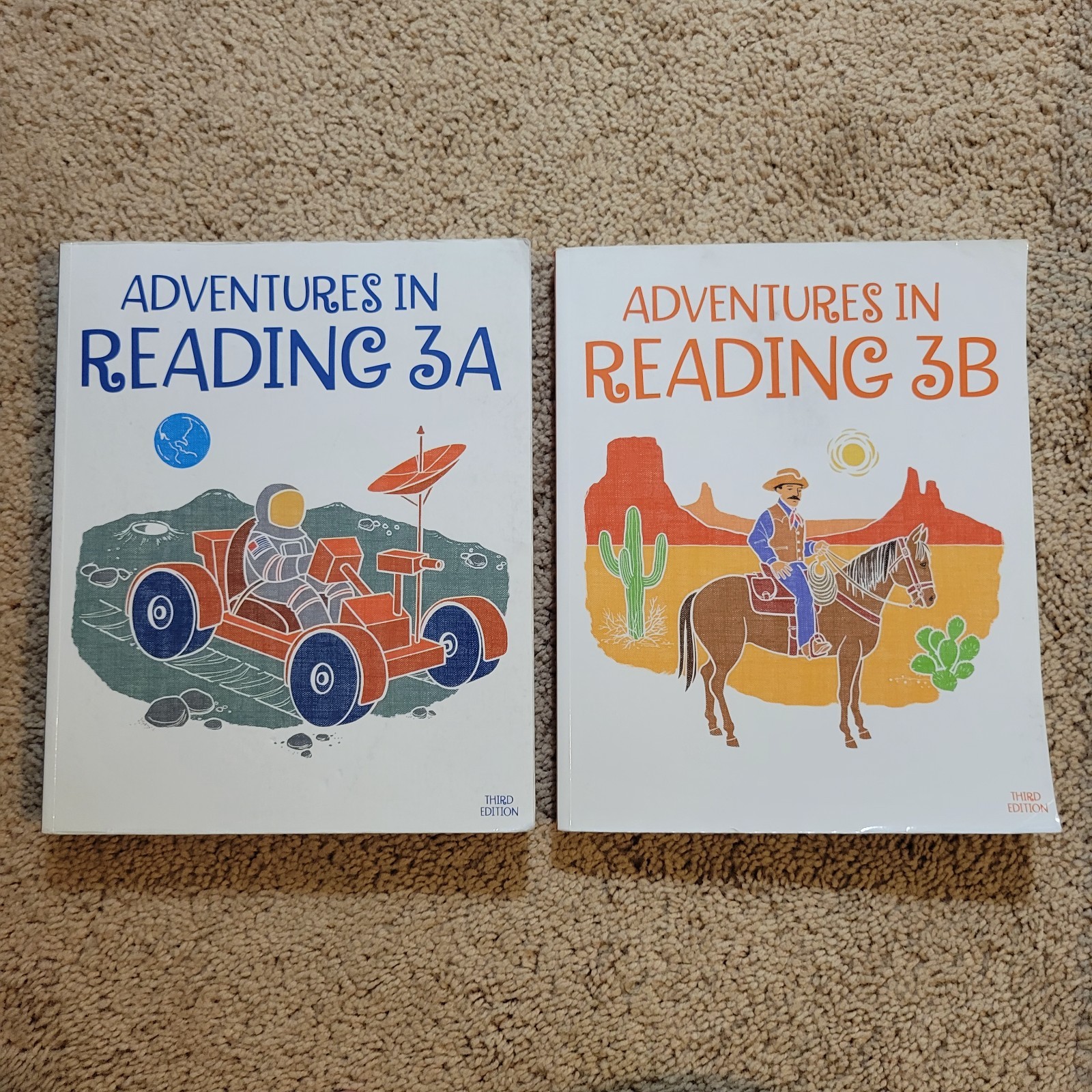 BJU Press 3rd Grade Adventures In Reading Teacher Answer Keys & Student Readers