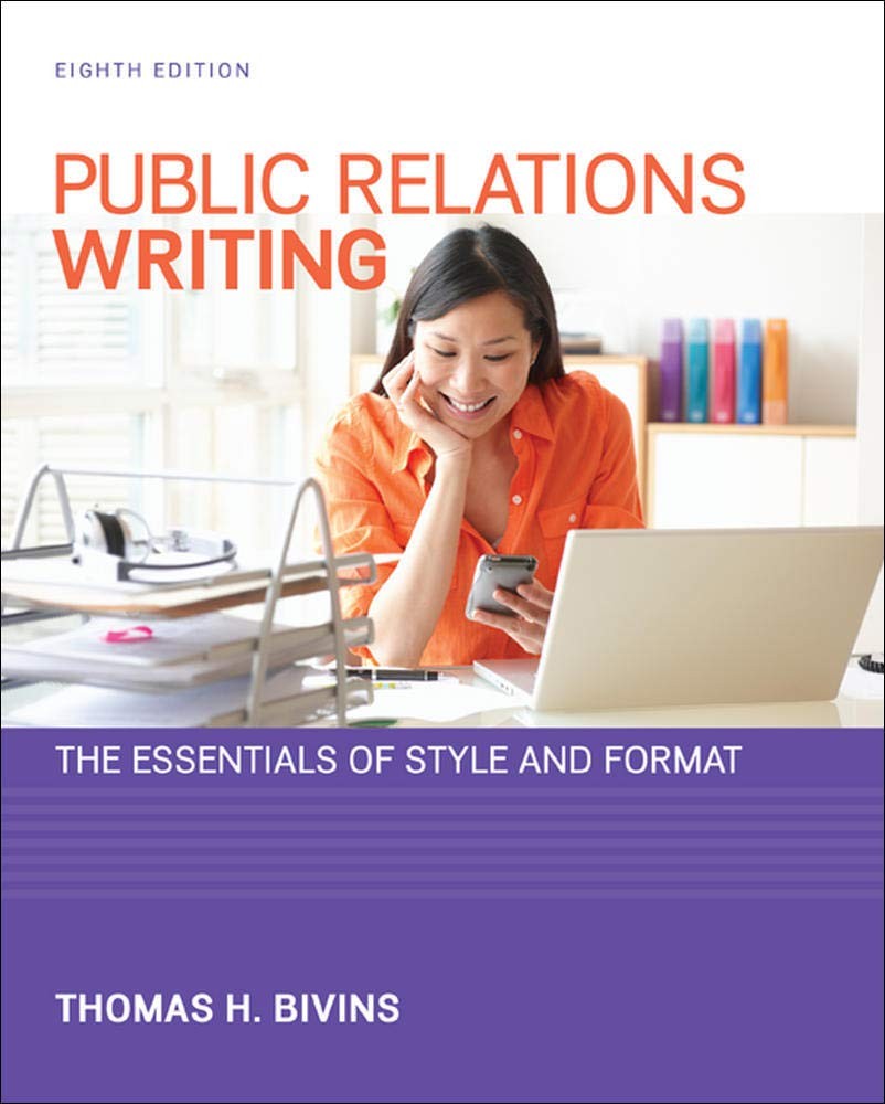Public Relations Writing: The Essentials of Style and Format – paperback Biv…