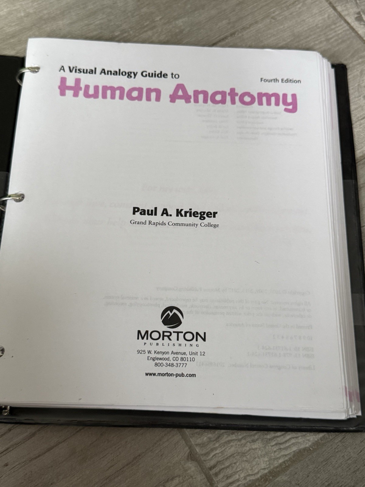 📚 Visual Analogy Guide to Human Anatomy Fourth Edition Paul A. Krieger