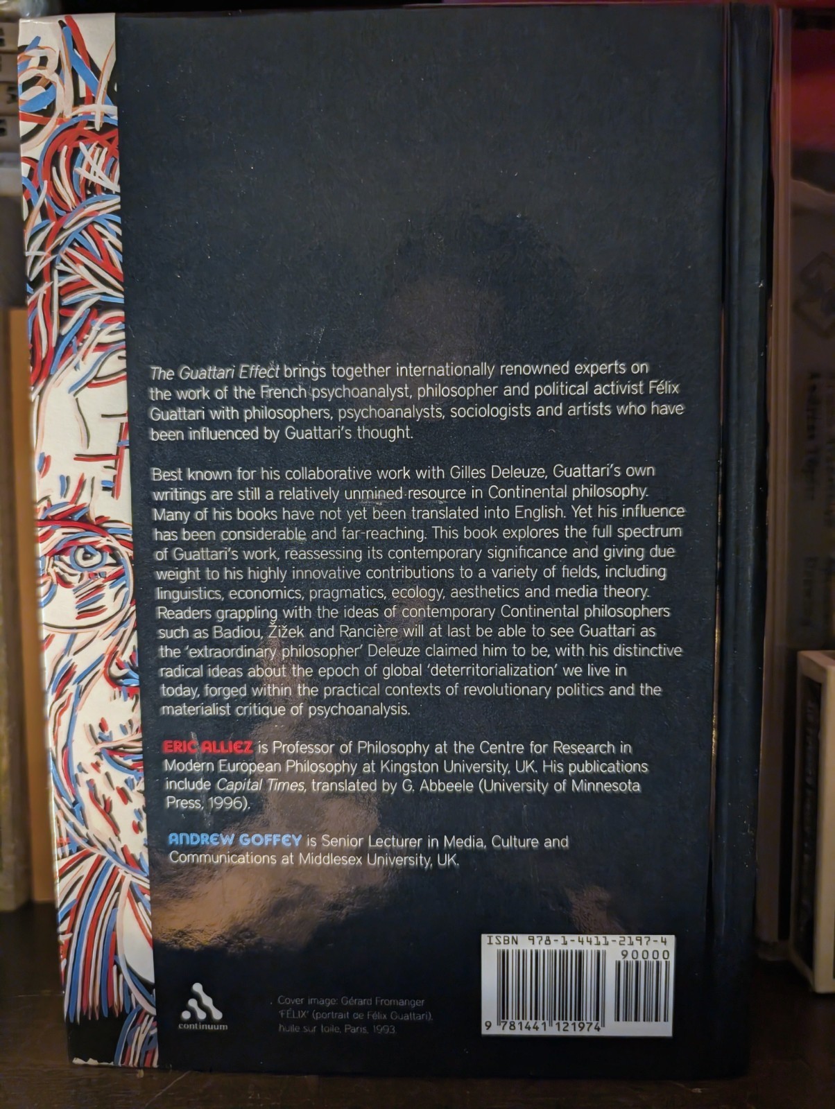 Guattari Effect by Eric Alliez & Andrew Goffey (2011, Hardcover) MINT