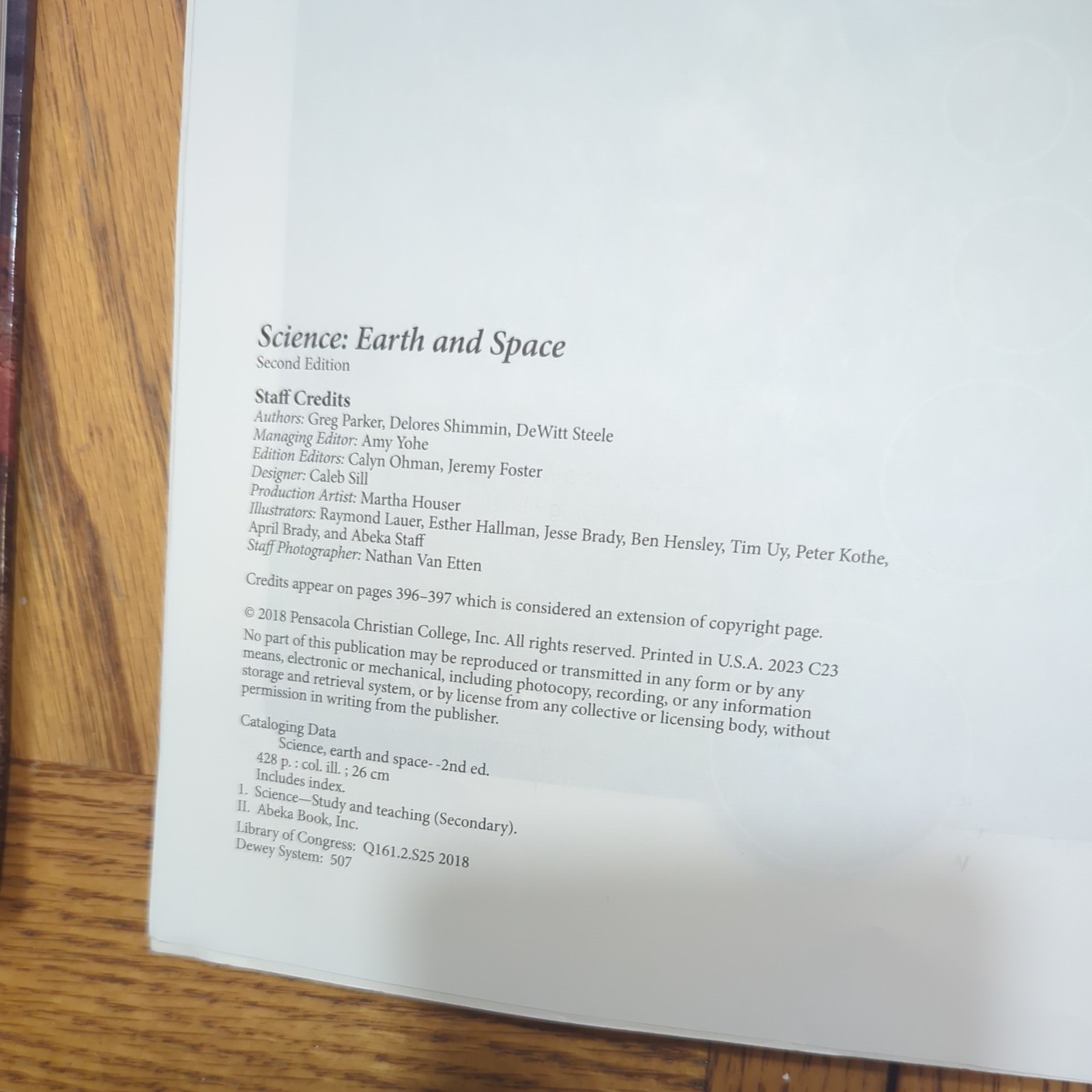 Science Earth And Space 2nd Ed. – Student Text
