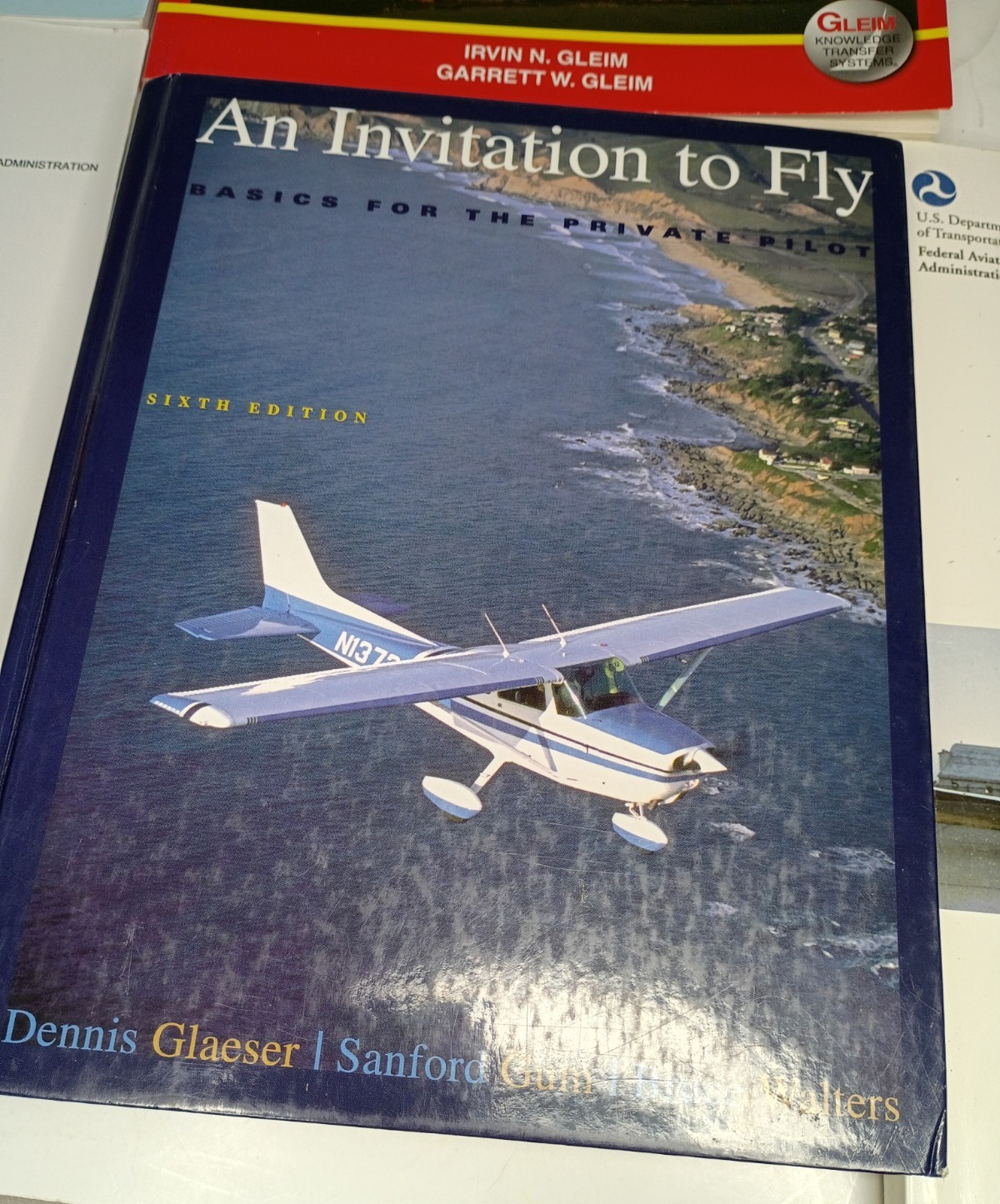 Private Pilot Gleim An Invitation To Fly Aviation Weather Test Books Lot of 5
