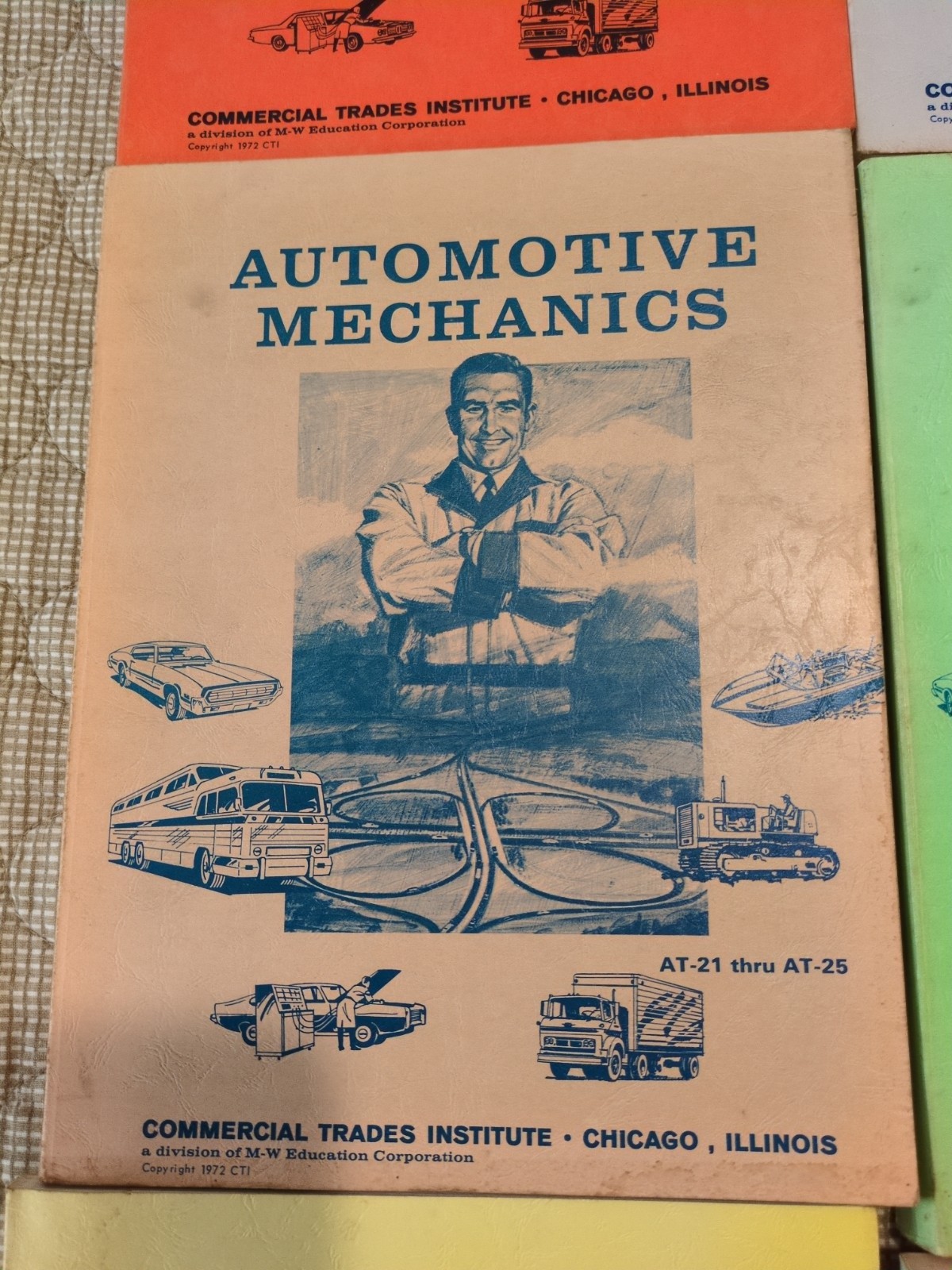 Automotive Mechanics (Lot of Six) AM37-AM40 AM46-AM50 Vintage