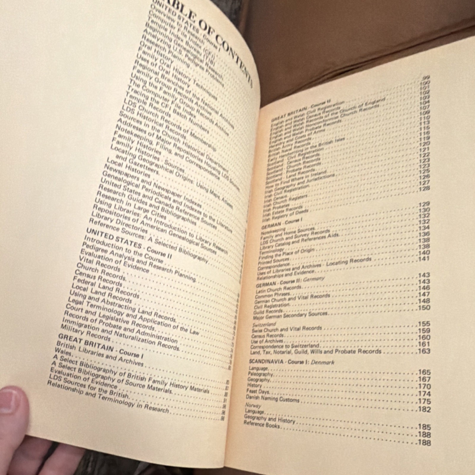 Family History & Genealogical Research Syllabus First Ed. 1979 Brigham Young Un…