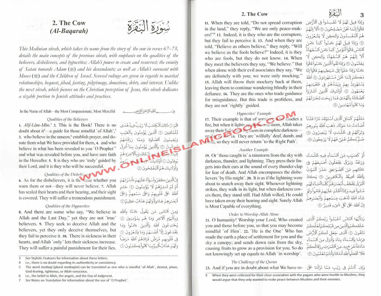 The Clear Quran with Arabic Text(Hardcover) By Dr. Mustafa Khattab
