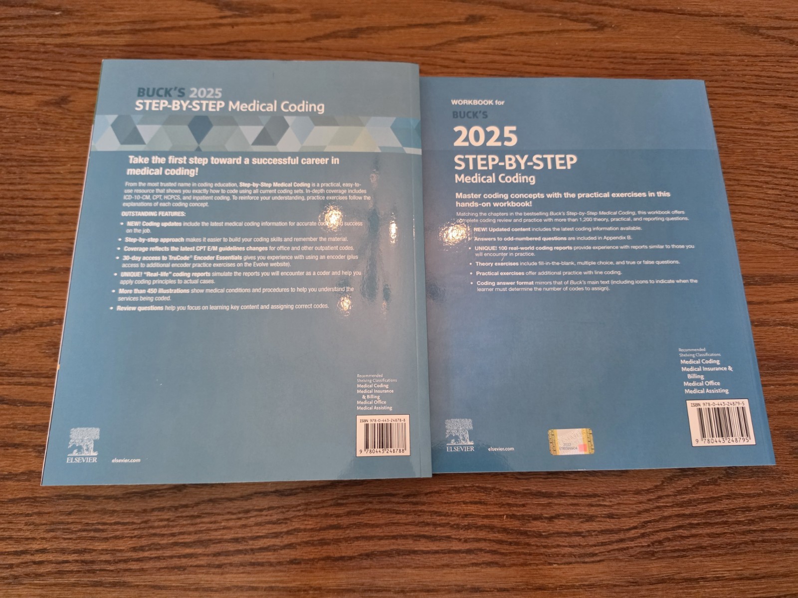 Buck’s Step-by-Step Medical Coding, 2025 Edition & Bucks Step By Step Textbook