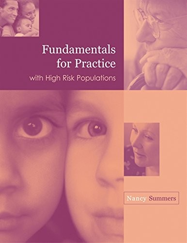 FUNDAMENTALS FOR PRACTICE WITH HIGH RISK POPULATIONS (SAB By Nancy Summers *VG+*