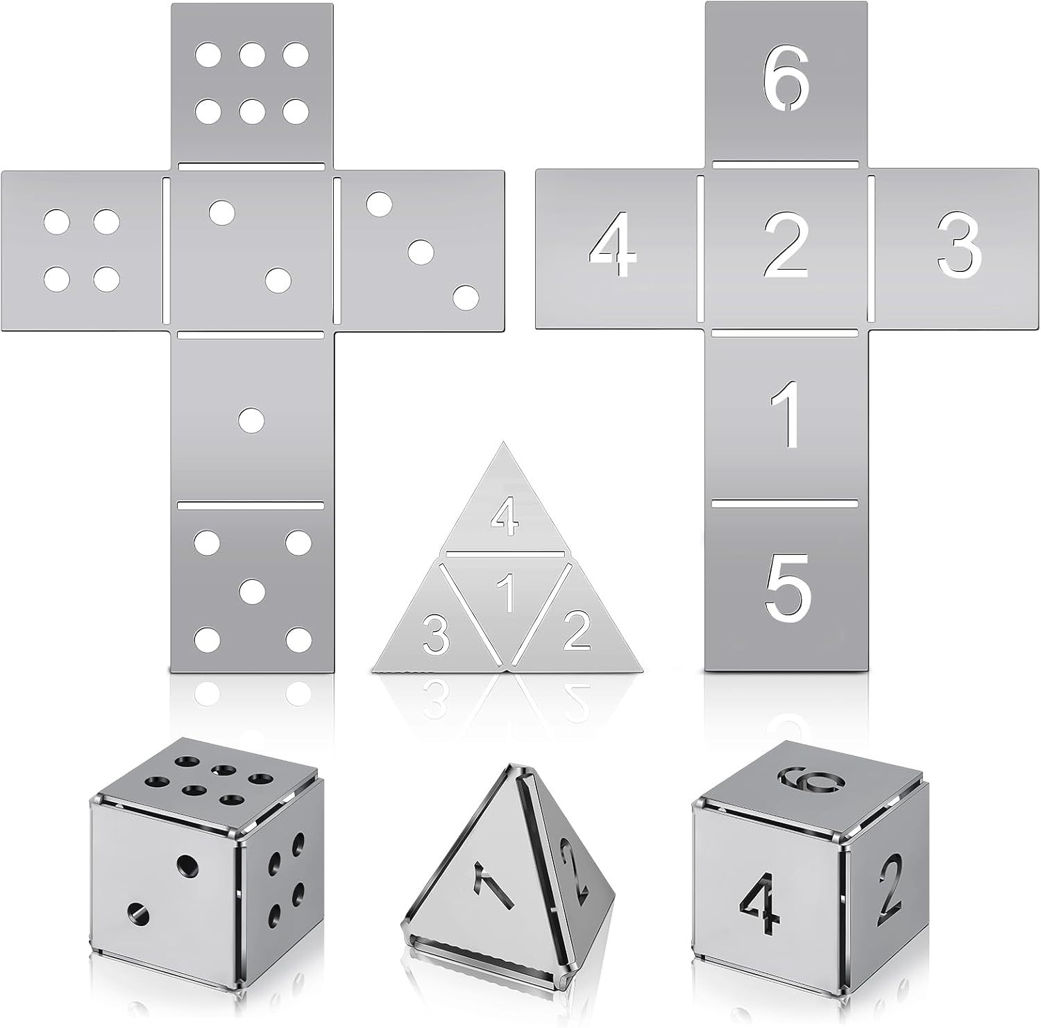3 Pcs Welding Kit 1.5 Inch Welding Coupons Aluminum Plate for DIY Dice Practi…