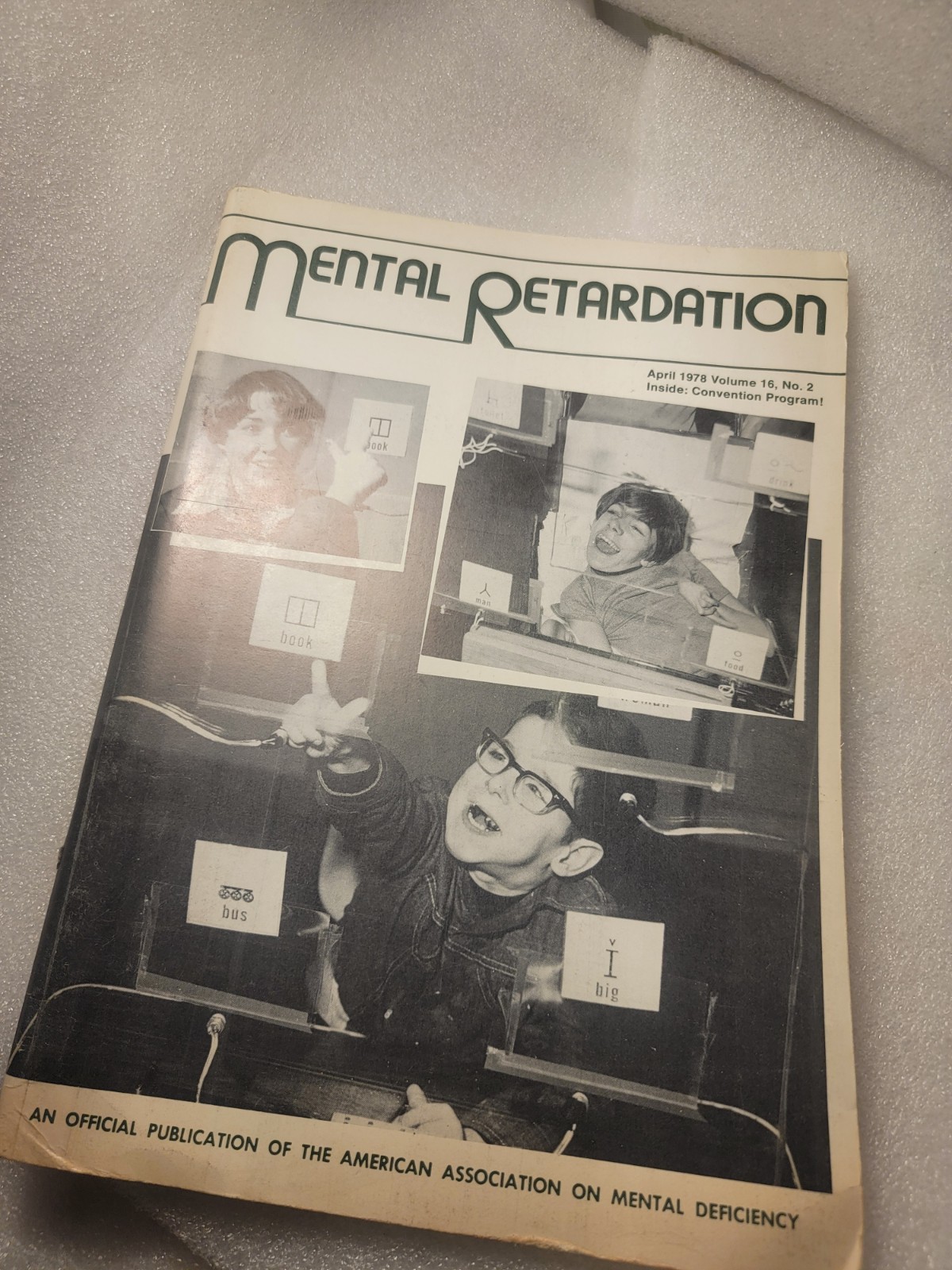 Mental Retardation: April 1978 VOLUME 16 NO.2